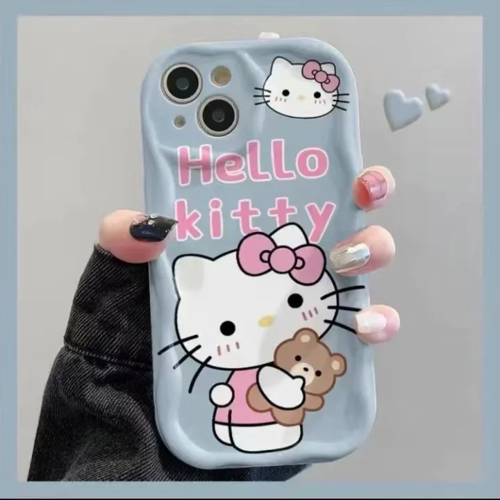 itel%20A50%20Cartoon%20Pink%20KT%20Cat%20Phone%20Case%20Soft%20Protection%20Back%20Cover%20-%20Image%204