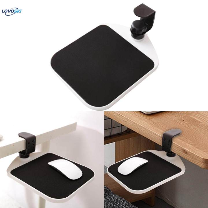 Adjustable%20Mouse%20Platform%20Clamp%20On%20Under%20Desk%20Mouse%20Extender%20Tray%20360%20Rotatable%20Computer%20Mouse%20Pad%20-%20Image%204