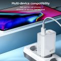 120W USB Charger Fast Charging QC3.0 USB C Cable Type C Mobile Phone Chargers For Xiaomi 12/12pro Samsung Huawei Oneplus POCO F3.