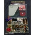 3pes Jewelry Storage Box 15 Compartment Ornaments Plastic Storage Box Case for Bead Rings Jewelry Display Organizer.