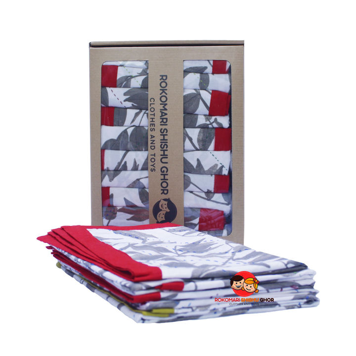 6%20Pc%202%20Layers%20Premium%20Baby%20Katha%20-%20Baby%20Swaddle,%20For%20Newborn%20(26X30%20inch)%20-%20Soft%20&%20Comfortable%20-%20Image%2010