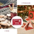 Santa Claus Christmas Non-woven Fabric Envelope Pendant Xmas Tree Ornaments Christmas Candy Bags Home Party Xmas Decor New Year Gift. 