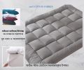 6/7 feet Premium Quality Deluxe Mattress Topper - Grey Color.