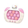 Gamepad Pop It Pro The Light-up Pattern Popping Game Fidget Anti Stress Toys Electric Pop Quick Push Pop It Game Machine Kuromi Sanrio.