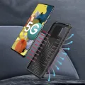 Shockproof Phone Case For iPhone 8 Plus / iPhone 7 Plus Rugged Armor Aluminum Magnetic Stand Metal Anti-fall Cover. 