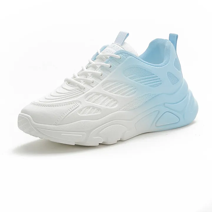 Daddy%20Shoes%20Women's%20Ins%20Tide%202022%20Autumn%20New%20Double%20Net%20Lightweight%20Platform%20Sneakers%20Versatile%20White%20Shoes%20for%20School%20Girls%20-%20Image%205