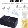Nose Hair Wax Kit Effective and Safe Nose Hair Removal Women For Men and Set-Cola Kids. 
