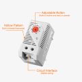 2X Mechanical Thermostat, KTO011 0-60Celsius Adjustable Compact Normally Close(C) Temperature Controller Switch,Red.