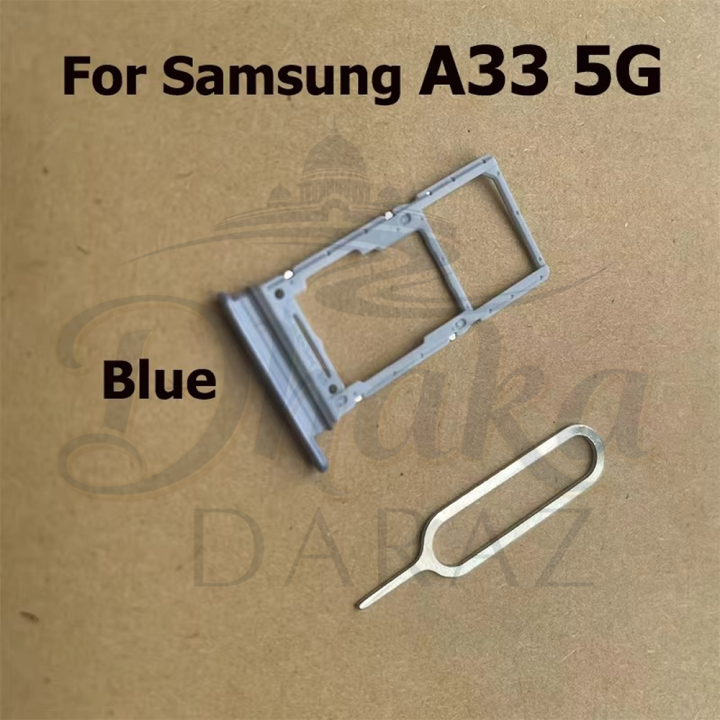 Samsung%20Galaxy%20A33%205G%20Dual%20Sim%20Tray%20Micro%20SD%20Card%20Slot%20with%20Sim%20Ejector%20Pin%20Replacement%20Part%20-%20Image%203