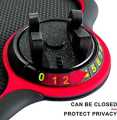 Multifunction Car Anti-Slip Mat Auto Phone Holder, Anti Slip Mat Auto Phone Holder，Anti Skid Car Dashboard Sticky Pad with Phone Holder, Car Dash Accessories Anti Slip Mat - Black Red. 
