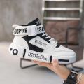 Brand Kids High-tops Sneakers Trendy Boys Non-slip Basketball Shoes Outdoor Sports Tennis Shoes Comfortable Children Sneakers. 