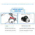 New 30x Zoom Bright Led Microscope Magnifier Clip-On Cell Phone Mobile Phone Camera Lens For Smartphone Inspection Tool.