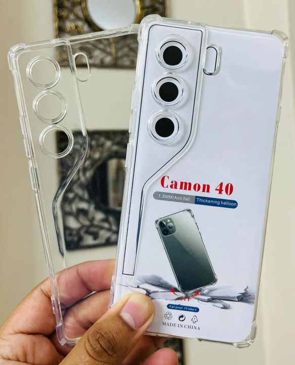For Tecno Camon 40 Couple Simple Shockproof phone case Four Corner Anti Fall Skin Friendly Shell Soft Phone Back Cover