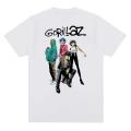 Music Band Gorillazs Punk Rock Print T Shirt 90s Casual Fashion Short Sleeve Plus Size T Shirt Unisex.