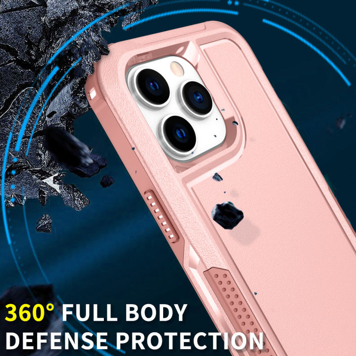HoneyYami%20Shockproof%20Silicone%20Bumper%20Phone%20Case%20For%20iPhone%2015%2014%2013%2011%2012%20Pro%20Max%2013Pro%2014%20Plus%20Heavy%20Duty%20Protection%20Military%20Armor%20Cover%20-%20Image%202