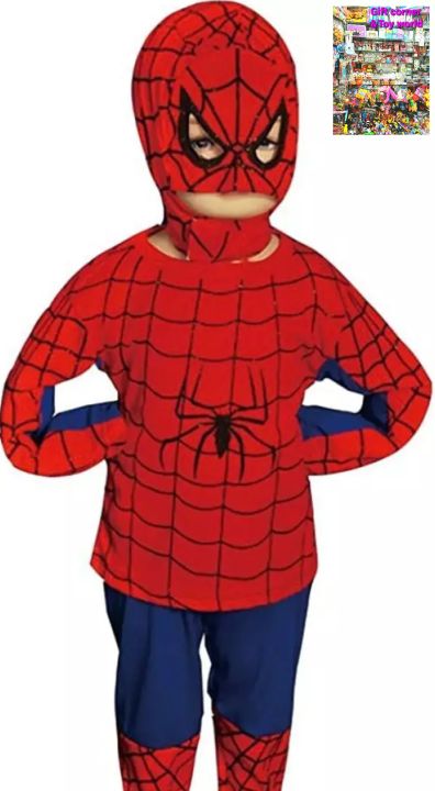 Spiderman%20Dress%20Spiderman%20Costume%20for%20Kids%20-%20Image%202