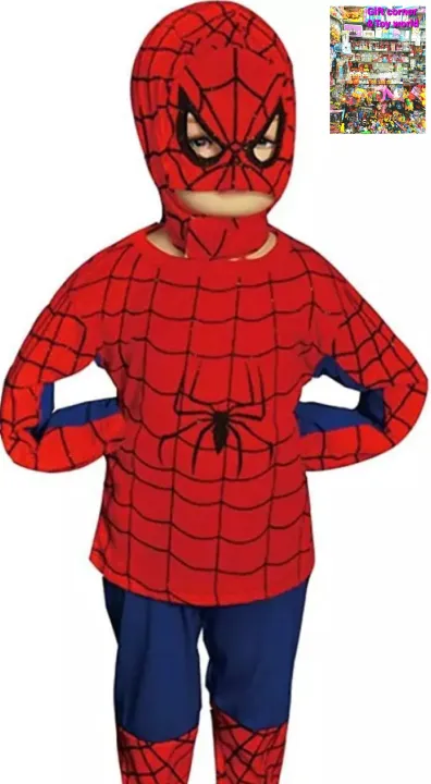 Spiderman%20Dress%20Spiderman%20Costume%20for%20Kids%20-%20Image%206