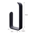 Self-adhesive Non Perforated Wall Roll Paper Holder Toilet Paper Hanger Fresh Film Storage Rack Wall Hanging. 
