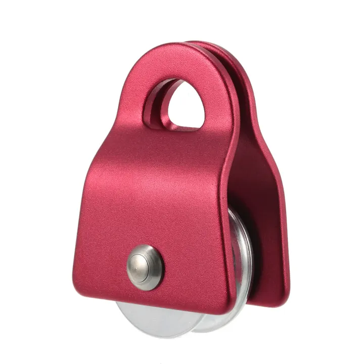 Lixada 20kN Bearing Mobile Micro Pulley Max Rope 1/2in for Rigging Arborist Climbing
