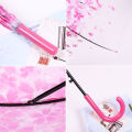 Outdoor Korean Umbrella Folding Cute Korean Mini Fresh Simple Sen Series Trifold Cherry Blossom Transparent Japanese Umbrella Moonlight Shines.