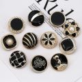 10PCS Pretty Shank Buttons Luxurious Pattern Buttons Coat Windbreaker Sweater Accessories DIY Apparel Sewing Supplies.