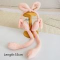Gift Cute Rabbit Moving Earmuffs Earmuff Earflap Winter Warm Plush Moving Hat Headwear Earwarmer. 