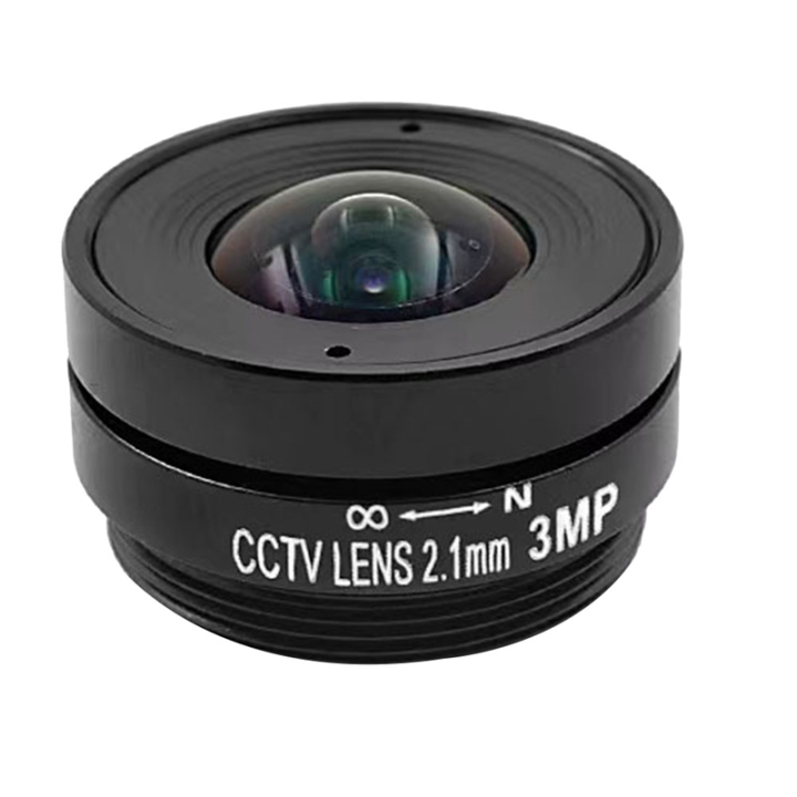 1%20Piece%202.1mm%20Wide%20Angle%20Mount%20Fixed%20CCTV%20Lens%202.1%20mm%20F1.8%20Megapixel%20Black%20Plastic%20for%201/3%20Sensor%20Size%20Camera%20-%20Image%205