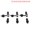 QL16 Waterproof aviation plug 2/3/4/5/6/7/8/9/10pin welded connector socket Hudduo. 