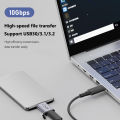 USB-A/Type-C To Micro B Data Transfer Converter USB3.1 Gen2 Mini Adapter 10Gbps High-speed for Hard Drive Cable Mobile Phone.