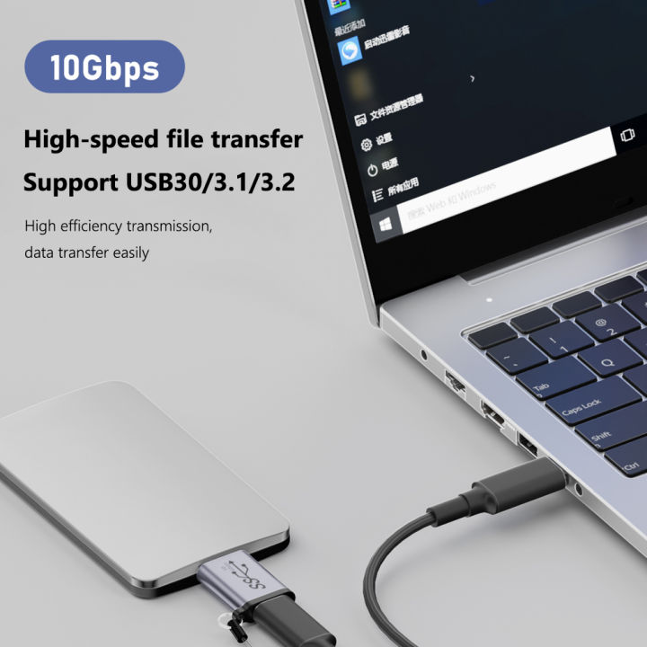 USB-A/Type-C%20To%20Micro%20B%20Data%20Transfer%20Converter%20USB3.1%20Gen2%20Mini%20Adapter%2010Gbps%20High-speed%20for%20Hard%20Drive%20Cable%20Mobile%20Phone%20-%20Image%203
