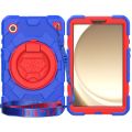 Spider Rotation Handle Silicone Hybrid PC Tablet Case For Samsung Galaxy Tab A9.