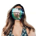 Sunglasses Women Men Protective Faceshield Glasses Goggles Full Face Covered Spherical Lens Anti-Spray Safety Cycling Sunglasses.