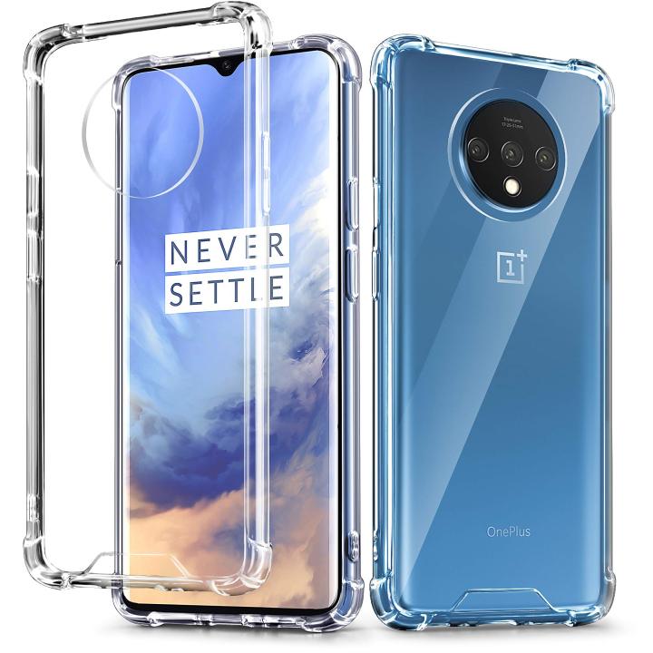 For OnePlus 7T Transparent Clear Silicon Tup Back Cover Phone Cases For OnePlus 7T phone cover Pani Cover