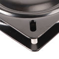Chair Parts Easy Installation Auto Return Swivel Plate Steel Multifunctional 7in for Chair. 