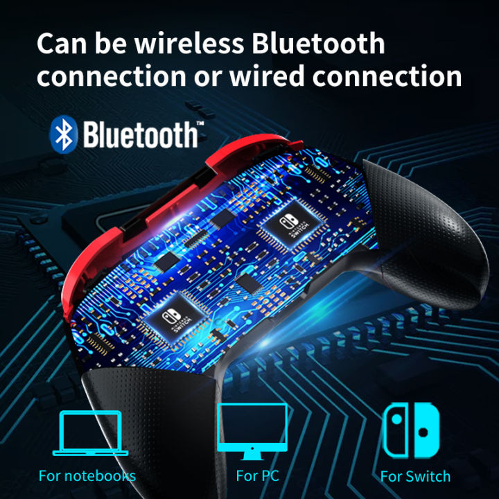 AOLION%20Wireless%20Bluetooth%20Game%20Controller%20For%20Nintendo%20Switch%20Pro%20Wireless%20Controller%20With%20NFC%20And%203D%20joysticks%20GamePad%20-%20Image%204