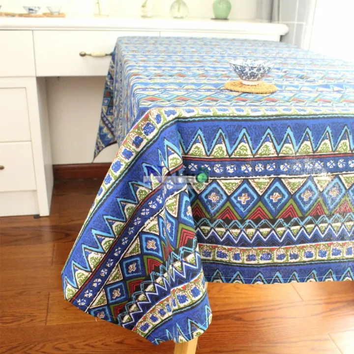 Wholesale%20Southeast%20Asian%20Ethnic%20Style%20Cotton%20Linen%20Tablecloth%20Bohemian%20Style%20Table%20Cloth%20Vintage%20Yunnan%20Lijiang%20Folk%20Tea%20-%20Image%205