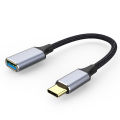 CASIFY G1 OTG Type C Otg USB 3.1 Otg Super Fast Type C OTG Black 20CM USB C to USB 3.0 OTG Adapter USB Type-C OTG Data Cable Connector Type C otg Cable.