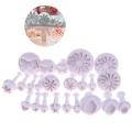 Plastic Flower Fondant Cake Tools Sugar Craft Plunger Cutter Baking Cookies Mold Podazz. 