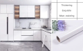 4x6.6 ft. - Wallpaper Glossy White Peel and Stick Self-Adhesive Contact Paper Waterproof Home Decoration Backsplash (200*120cm).
