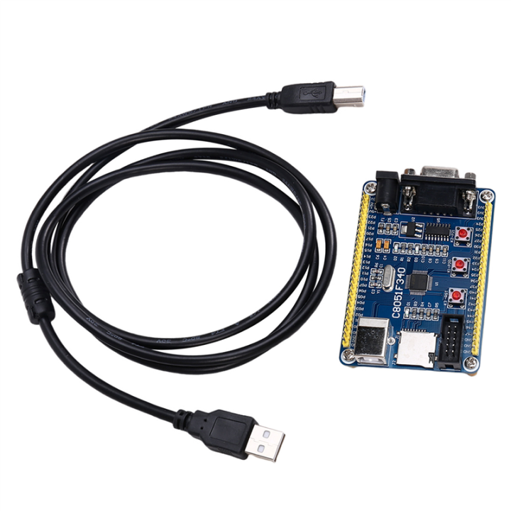 C8051F340 Microcontroller Development Board Core Board Learning Board ...