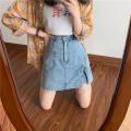 Women Mini Pant Skirts Clothing Denim Wide Leg Shorty Woman Clothes for Teen Girls Hot Pants Korean Fashion Beach Jeans.