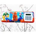 Kids Multipurpose Magnetic Pencil Box with Calculator.