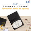 Convocation Certificate Folder – Premium File Folder for Certificates, Awards & Documents [Hearts Certificate Folder-B]. 
