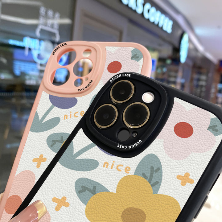Hontinga%20for%20Samsung%20Galaxy%20A54%205G%20Back%20Cover%20PU%20Leather%20Beautiful%20Flowers%20Phone%20Case%20Soft%20Silicone%20Edge%20Mobile%20Cover%20-%20Image%206