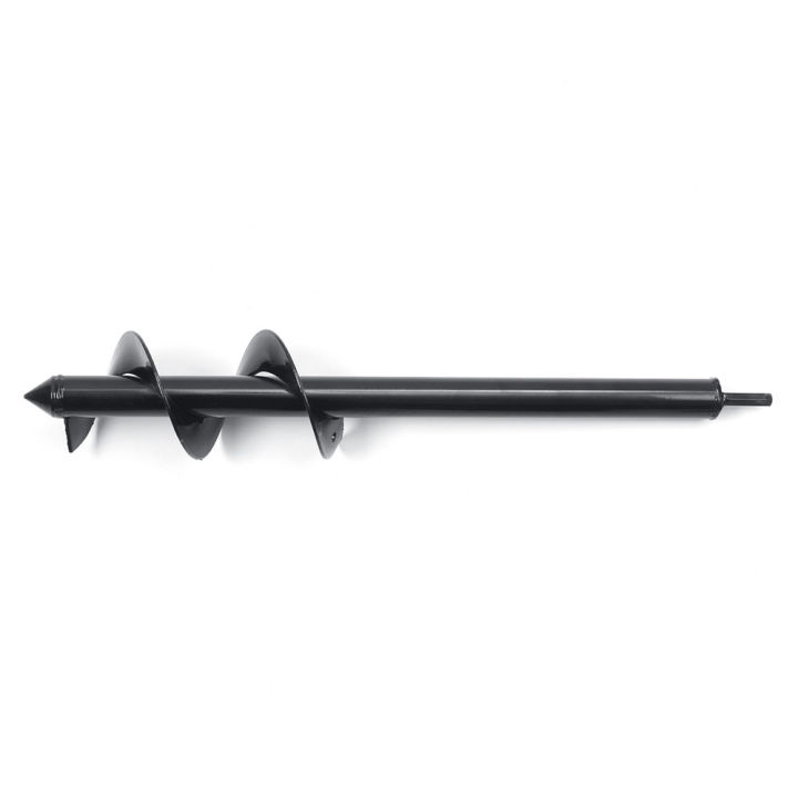OIMG 45*8Cm Power Garden Auger Earth Planter Drill Bit Post Hole Digger 10Mm Chuck