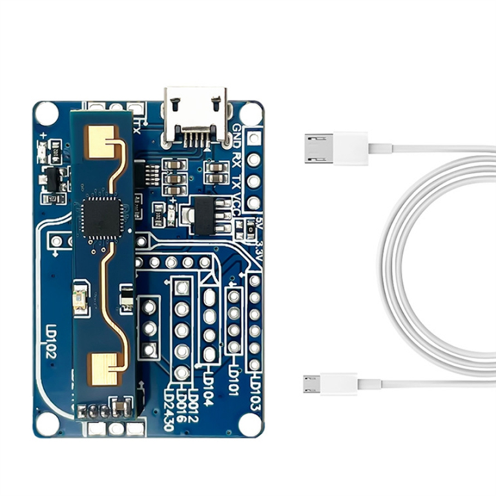 LD2410B 24GHz Radar Human Presence Sensing Module with BT+Radar Test ...