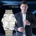 OLEVS 9931 Fashion Business Quartz Watch for Men Luxury Diamond Dial Stainless Steel Watch for men.