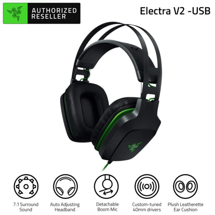 RAZER%20Electra%20V2%20USB%20Gaming%20Headphones%207.1%20Surround%20Sound%20Auto%20Adjusting%20Headband%20Detachable%20Boom%20Mic%20with%20In-Line%20Controls%20Gaming%20Headset%20-%20Image%202
