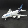 Pull & Back Metal Diecast Airbus Airplane With Light & Music. Model: A380, Boeing 747. Can be a great Collection. 