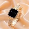 LED Display Digital Touch Screen Watch Necklace Earrings and Ring Box Free Gift Item For Girls and Women.